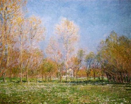 Claude Monet Springtime at Giverny France oil painting art